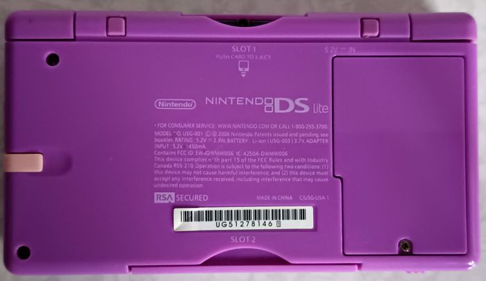 Console Nintendo Seule - Nintendo Ds Lite Violette - Stylet Rose - photo numéro 10