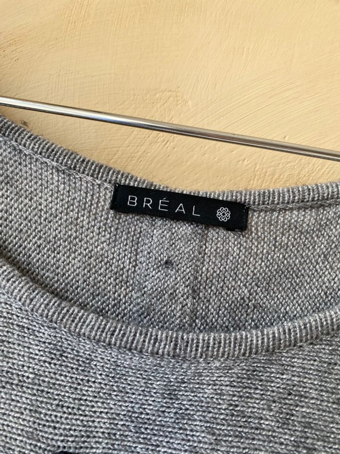 Pull gris Breal XL - photo numéro 7