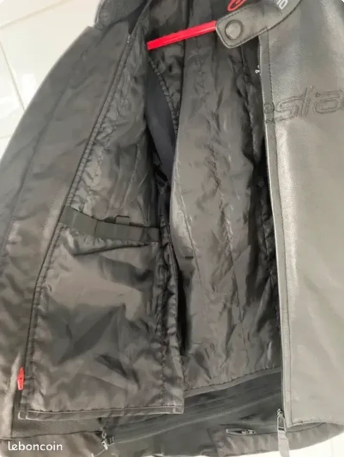 Blouson de moto cuir Alpinestar - photo numéro 10
