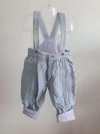 6 mois salopette pantalon