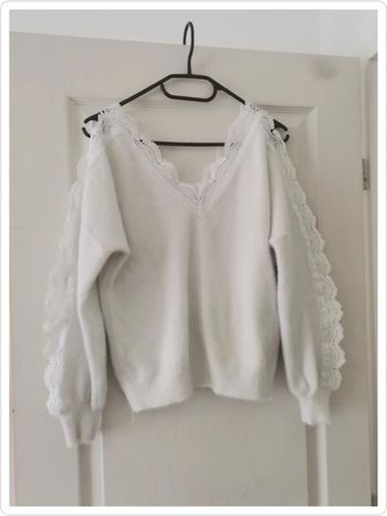 Pull dentelle vintage dressing taille unique