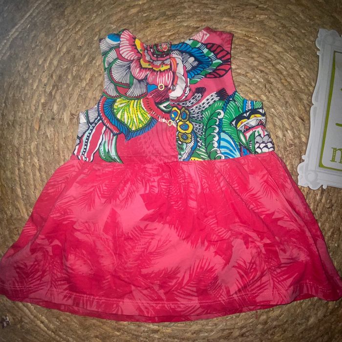 Jolie robe d’été 74cm Desigual - photo numéro 5