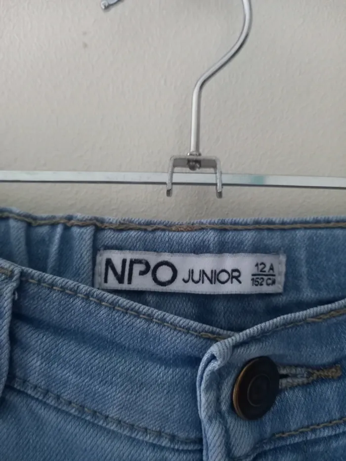 Pantalon jean bleu de la marque Npo junior - photo numéro 2