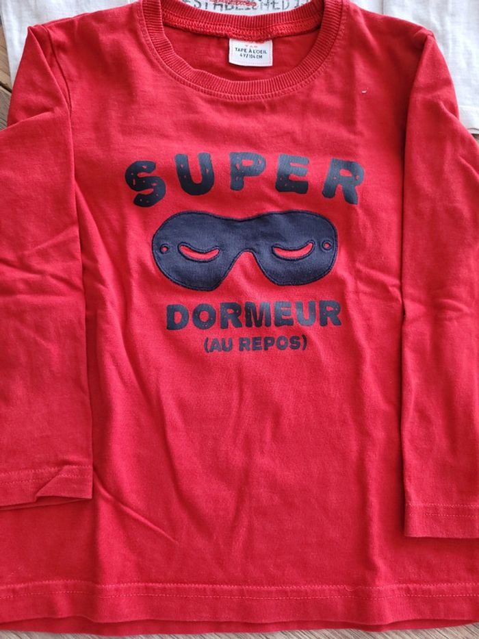Lot t shirt garçon 4 ans - photo numéro 2