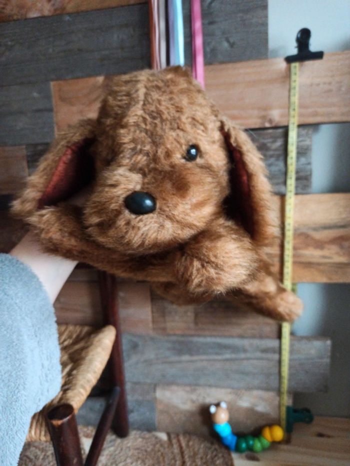 peluche grand chien boulgom tbe - photo numéro 7