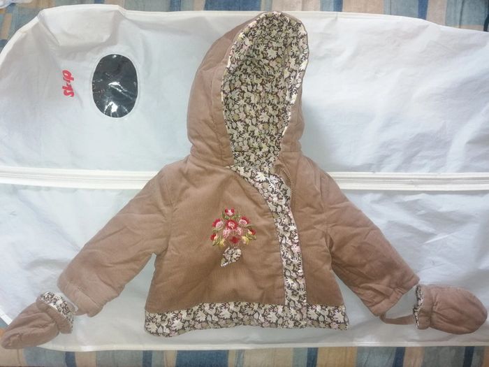 Manteau bébé fille
