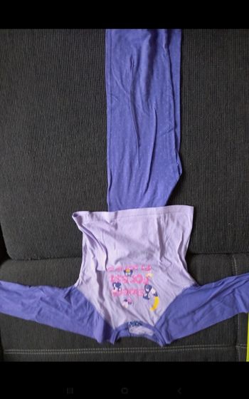 Pyjama mi saison à motif