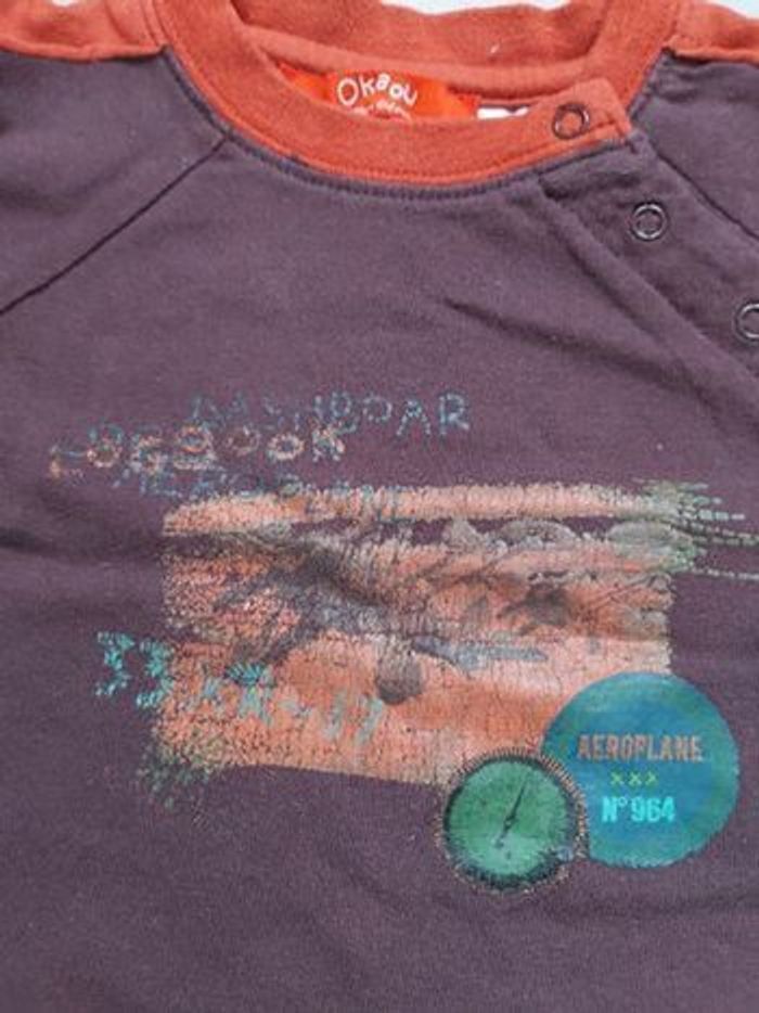 Tshirt manche longue 6 mois - photo numéro 2