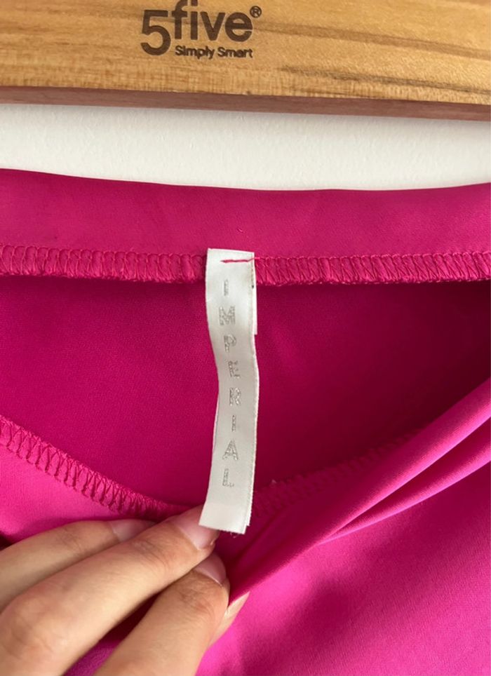 Ensemble jupe et chemisier fuschia Impérial - photo numéro 12