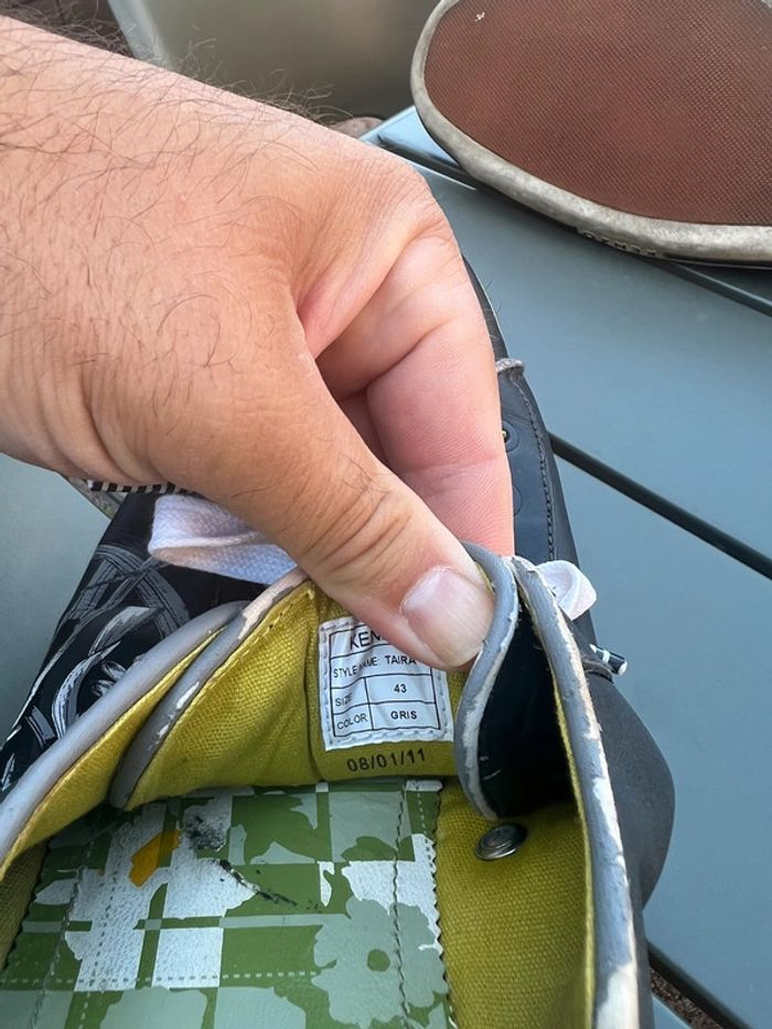 Baskets Kenzo Taira taille 43 - photo numéro 6