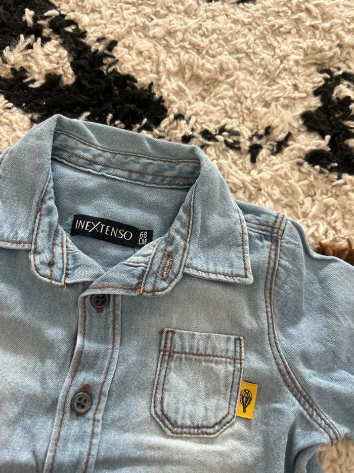 Chemise en jeans bébé - photo numéro 2