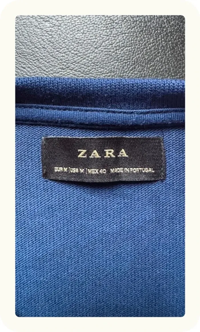 Tee shirt homme Zara Taille M - photo numéro 4