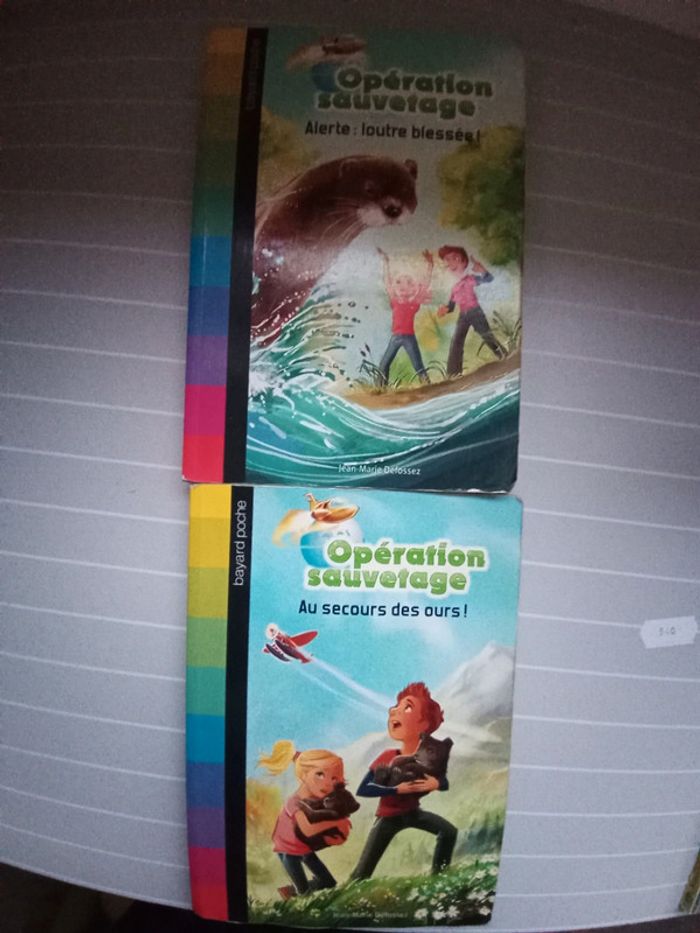 2 livres opération sauvetage