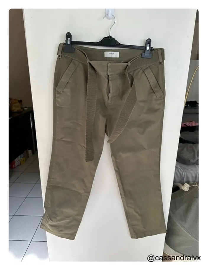 Pantacourt vert kaki - Ba&sh