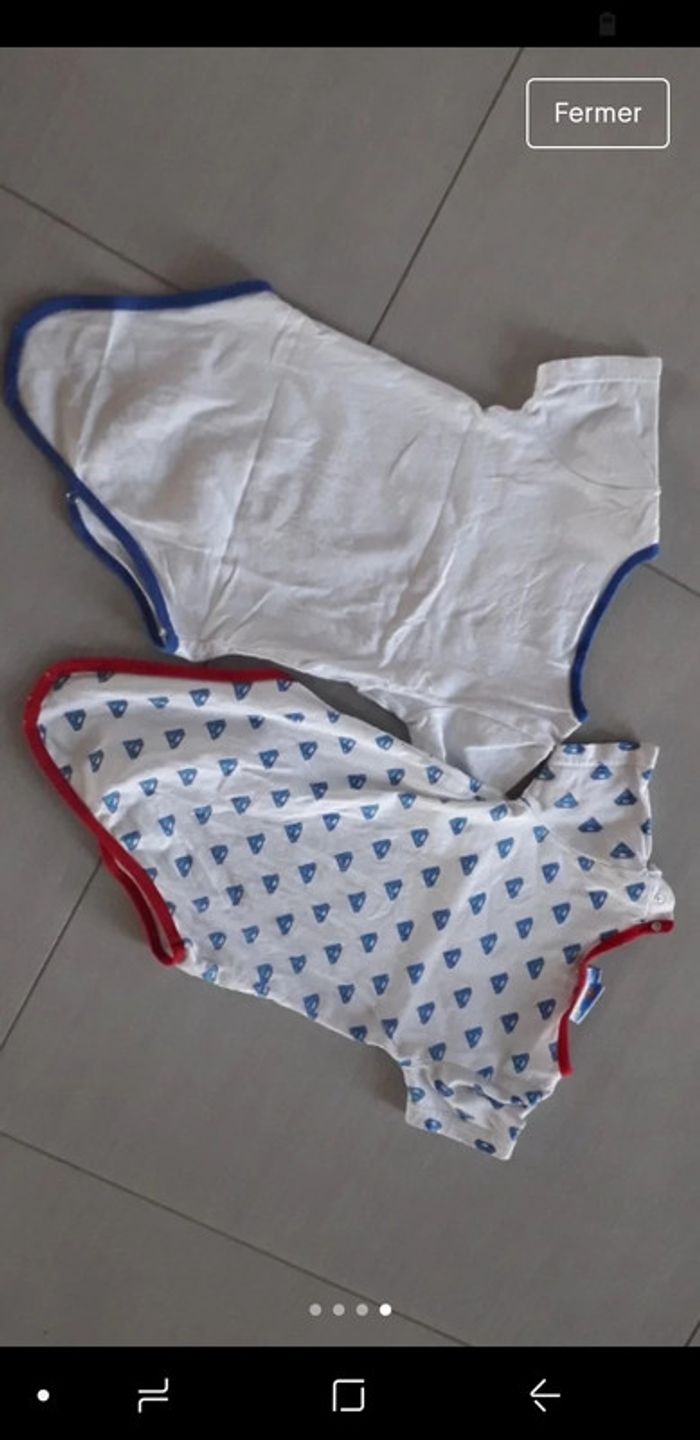 Lot de 2 bodies Superbaby 24 mois - photo numéro 4