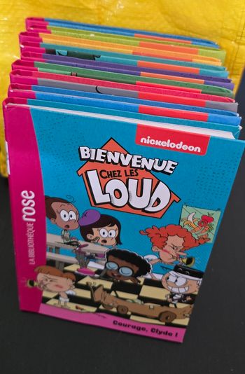 Lot de 9 livres bienvenue chez les loud