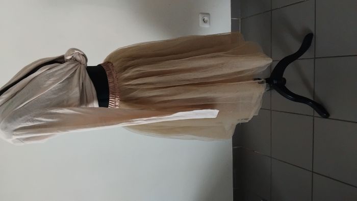 Jupe en Tulle Beige Élégante - Style Romantique - photo numéro 4