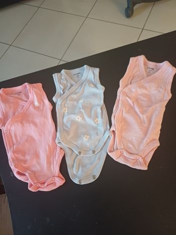 Lot 3 bodys marcel bebe filleh