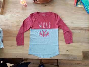 T shirt manches longues enfant