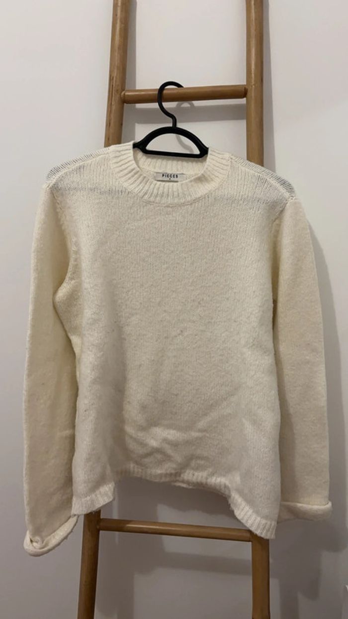 Pull blanc
