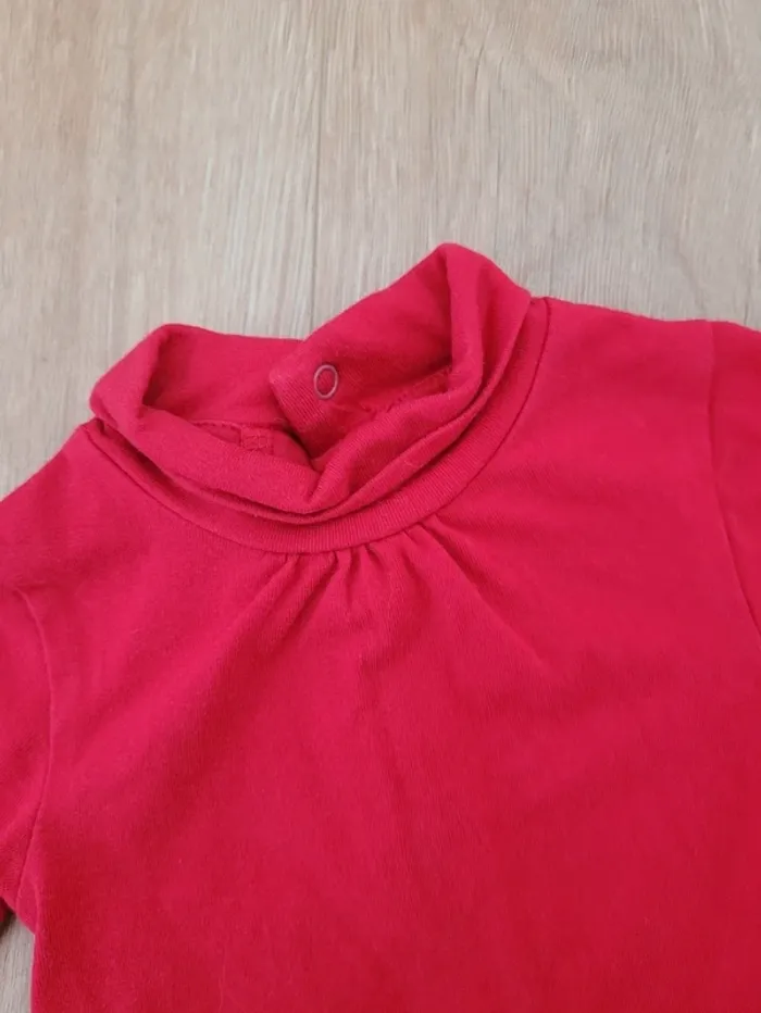 T-shirt col roulé Kitchoun 3 mois - photo numéro 2