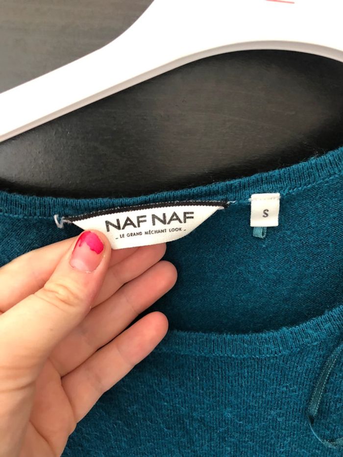 Pull bleu canard - photo numéro 3