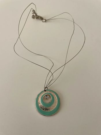 Collier pendentif turquoise
