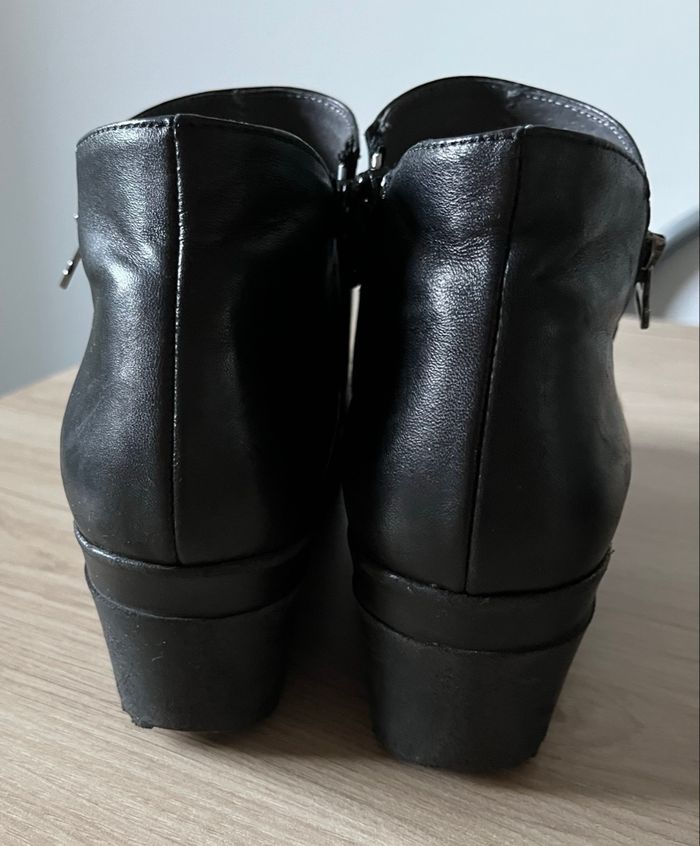 Boots « Couleur Café » noires - photo numéro 3