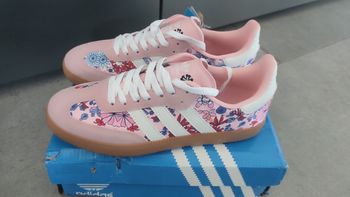 Basket Adidas Samba fleuri