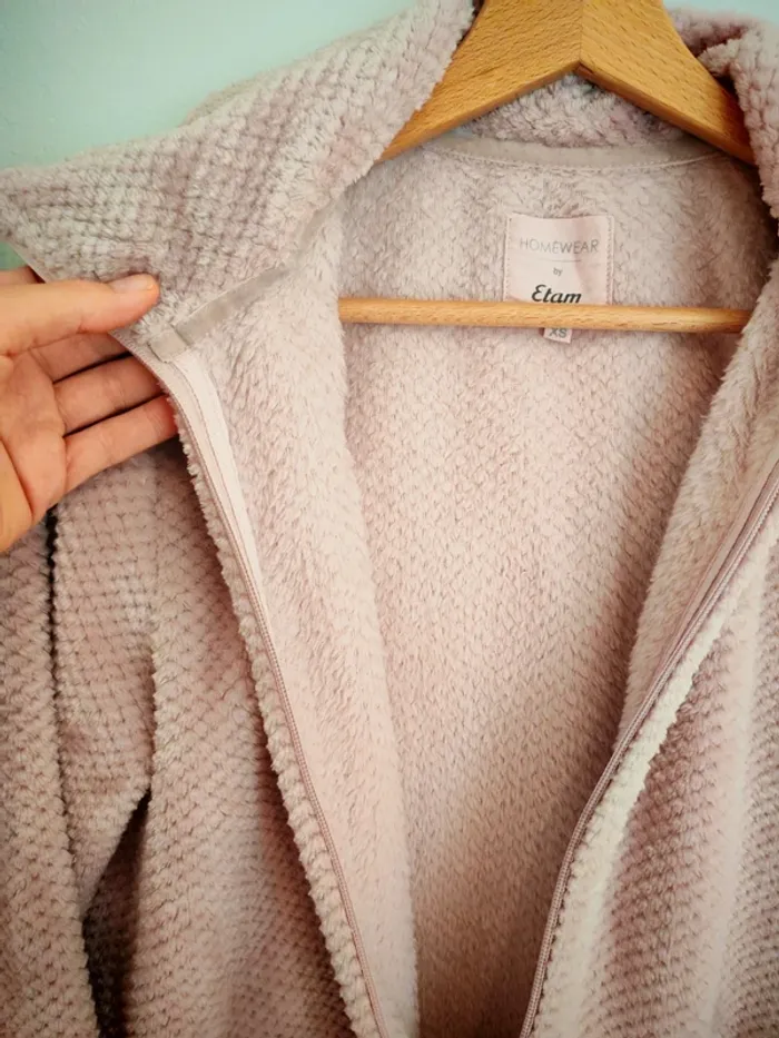 Veste polaire pilou pilou pyjama étam xs - photo numéro 6