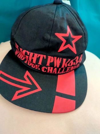 Casquette noire Flight – Taille 45 cm – Neuve avec étiquette