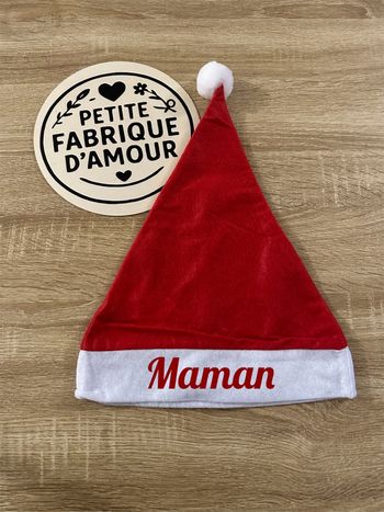 Bonnet de Noël personnalisable