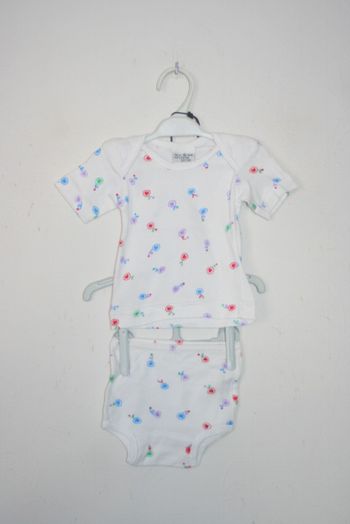 Ensemble maillot de corps + culotte 6 mois