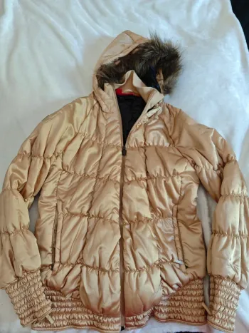 Blouson veste doudoune Puma Ferrari t 44 doré