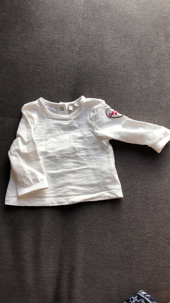 T shirt fille 1 mois Orchestra