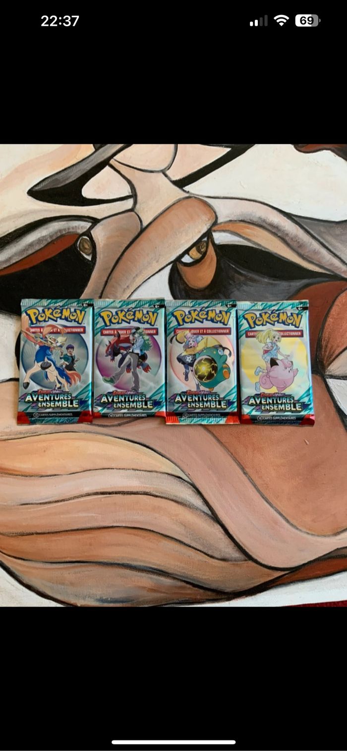 Art set Pokémon de booster ev aventure ensemble - photo numéro 3