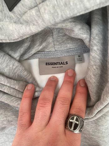 Ensemble ESSENTIALS gris - Taille M