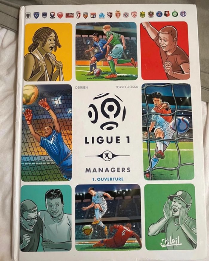Bande dessinée Ligue 1 football