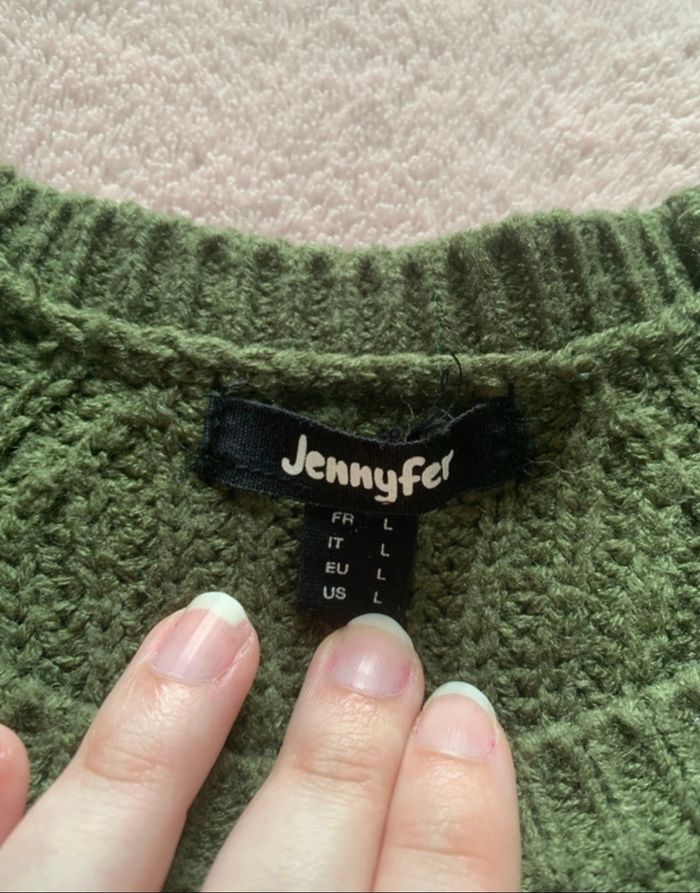 Pull kaki femme - photo numéro 2