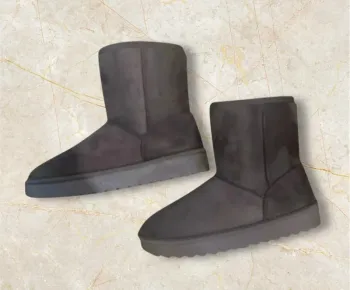 Bottes femme marrons en fourrure à l’intérieur 🍭🍭