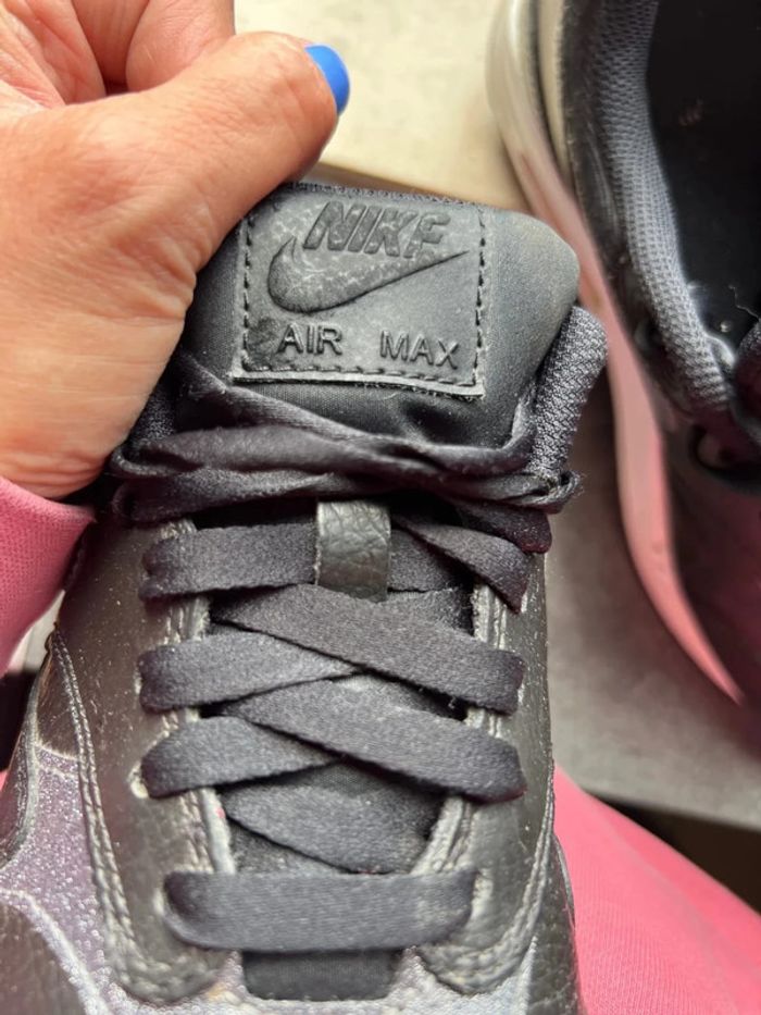 Nike Air Max Noir et argenté 38 - photo numéro 6