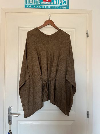 Poncho brun - Isabel Marant Étoile