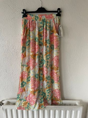 Jupe longue motifs fleurs Rip curl