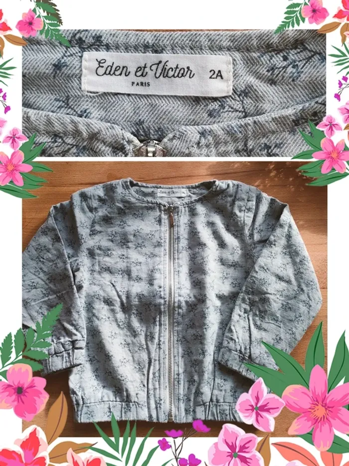 Jolie veste Eden et Victor