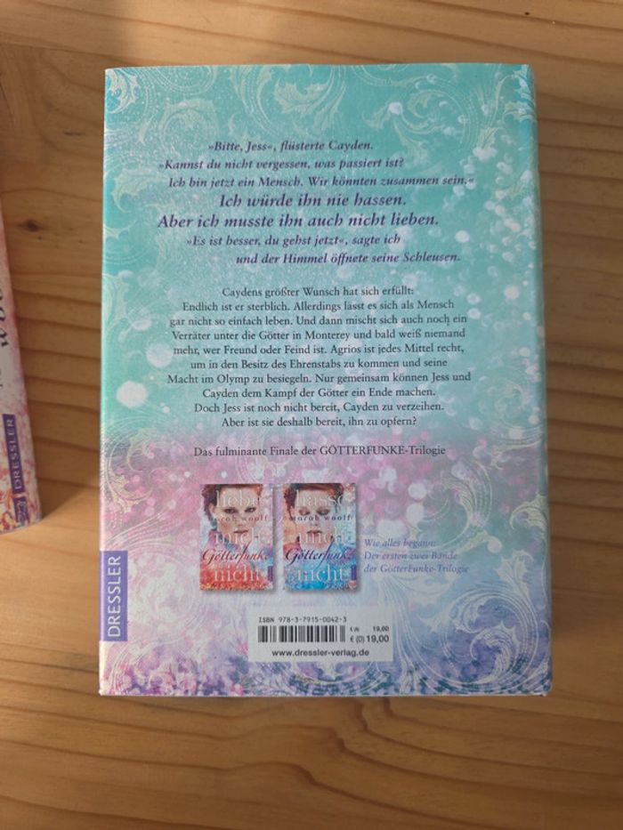 Buch Marah Woolf II & III Hasse und verlasse mich nicht Götterfunke - photo numéro 6