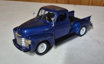 Welly 22087 chevrolet pick-up 1953 bleu 1/24 miniature