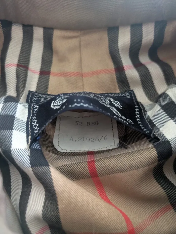 Paletot Miel Burberry 52 - photo numéro 6