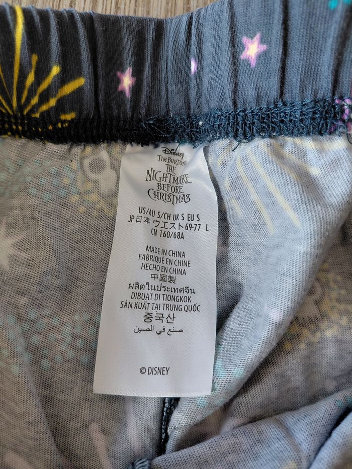 Superbe pyjama L'étrange Noël de Mr Jack De Tim Burton Disney 🩵 - photo numéro 8