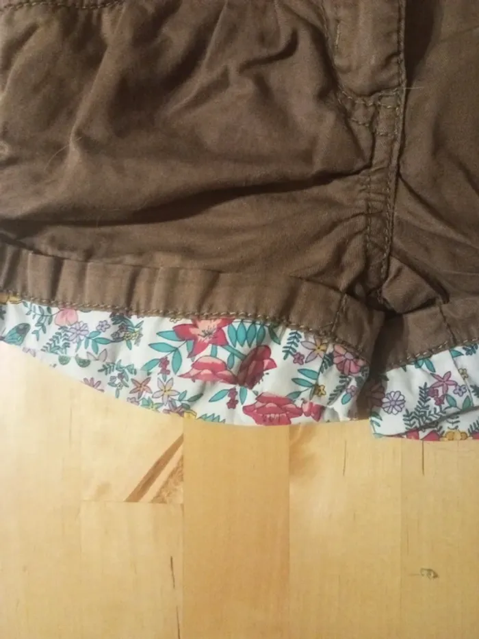 Short marron - photo numéro 2