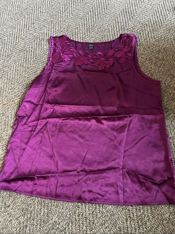 T shirt en satin